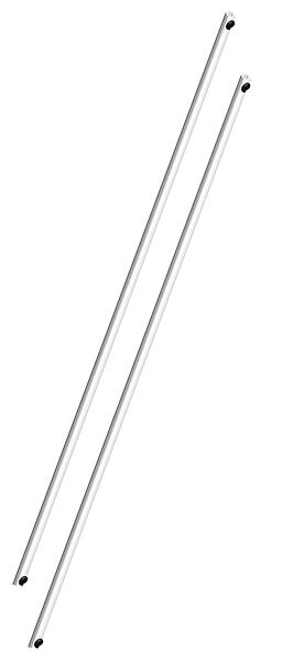LA CROISEE DS - Tringle DEESSE/DUALIS 6888 2m50 laqué noir RAL9005 - LA CROISEE DS - DS6888-013 - large