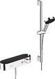 HANSGROHE - HANSGROHE Combi douche 105 3jet Relaxation avec barre 65 cm ShowerTablet Select 400 chromé - vignette