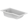 IDEAL STANDARD - Ideal Standard baignoire pour bain douche 150x80 asymétrique Connect Air gauche blanc - vignette