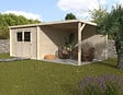 DECOR ET JARDIN - Abri de jardin bois Eden - L.610xP.301xH.209cm - vignette