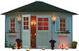 SOLID - Abri de jardin bois Nancy S8207 - L.490xH.282xP.346cm - vignette