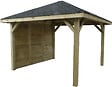 SOLID - Kiosque en bois - 347x347cm - vignette