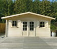 SOLID - Abri de jardin bois Cevins - L.568xH.275xP.388cm - vignette