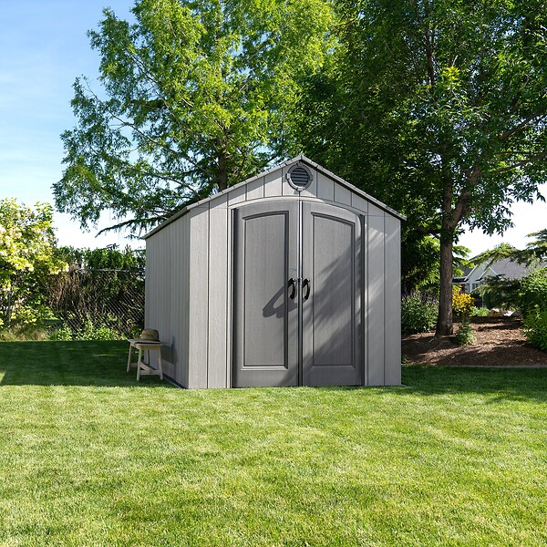HABRITA - Abri de jardin - Résine - 7.44m2 - large