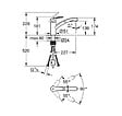 GROHE - Mitigeur Avec Douchette Acier Mat - 30305DC1 - vignette