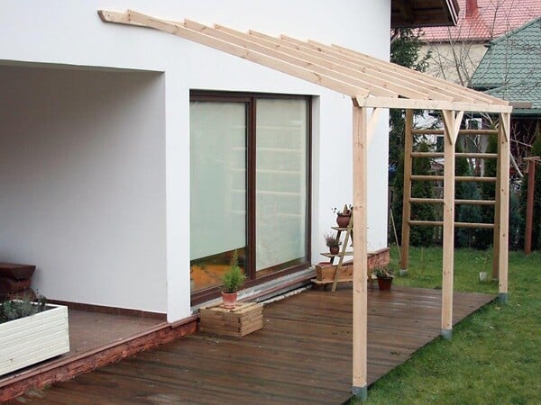 HABRITA - Carport - Bois - 15m2 - large