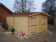 HABRITA - Garage en bois - 17.16m² - L.3.70xH.2.43xP.5.67m - vignette