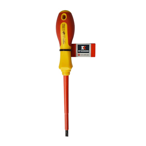 MC KENZIE - Tournevis isolant - 1,0x5,5x125mm - large