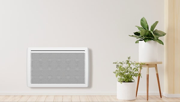 BESTHERM - Radiateur électrique fixe panneau rayonnant 1500W Bestherm TALYA horizontal blanc - large