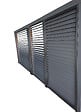 HABRITA - Ventelles aluminium mobiles pour côté 3.6m pour PER3630BI et PER3660BI - vignette