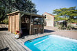 HABRITA - Pool house Blueterm bois - vignette