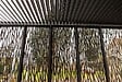 HABRITA - Pergola bioclimatique aluminium - Gris - L.598xH.235xP.360cm - vignette