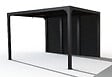 HABRITA - Pergola bioclimatique aluminium - L.360xH.231xP.300cm - vignette