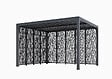 HABRITA - Pergola bioclimatique aluminium 10.80m² - Gris anthracite - vignette