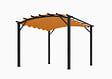 HABRITA - Pergola arche - Aluminium - 11.22m2 - vignette