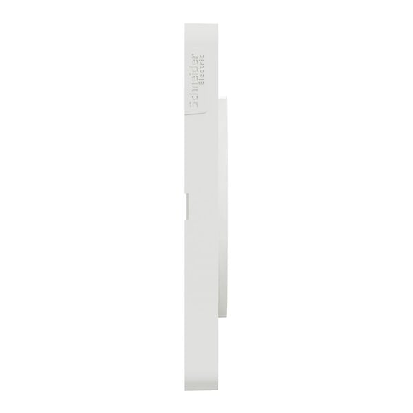 SCHNEIDER ELECTRIC - Plaque Odace Touch - Blanc brillant 3 postes entraxe 71mm - large