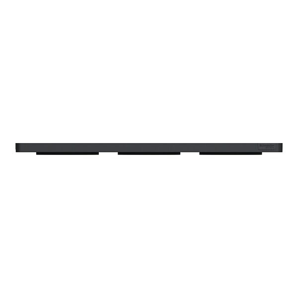 SCHNEIDER ELECTRIC - Plaque de finition Odace Touch anthracite 3 postes - large