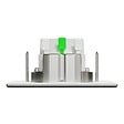 SCHNEIDER ELECTRIC - Prise de sol carrée métal Unica System+ Gris IP44 - vignette