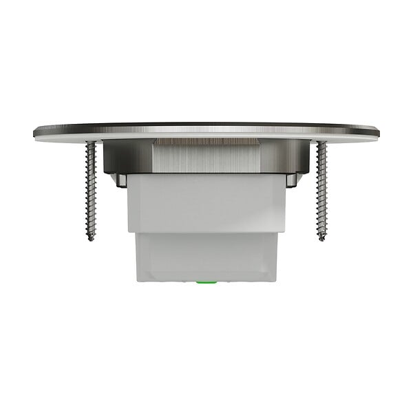 SCHNEIDER ELECTRIC - Prise de sol encastrable métal Unica System+ XS Argent IP44 - large