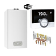 CHAFFOTEAU - Chaudière Gaz BasNox Inoa Nox Chaffoteaux 24 kW / VMC Complète (Douilles + Dosseret) avec Thermostat Connecté - vignette