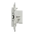 SCHNEIDER ELECTRIC - Prise TV encastrable - Odace - Blanc - Fixation par vis - vignette