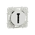 SCHNEIDER ELECTRIC - Conjoncteur en T Odace - Blanc - 8 contacts à vis - vignette