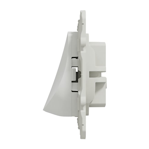 SCHNEIDER ELECTRIC - Sortie de câble encastrable Odace Blanc 6 à 12 mm² - large