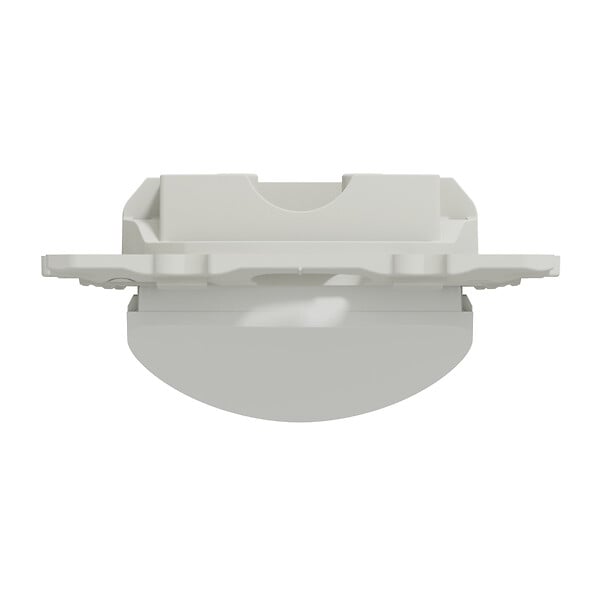 SCHNEIDER ELECTRIC - Sortie de câble encastrable Odace Blanc 6 à 12 mm² - large