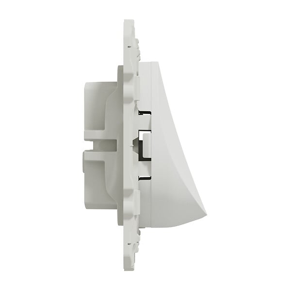 SCHNEIDER ELECTRIC - Sortie de câble encastrable Odace Blanc 6 à 12 mm² - large