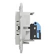 SCHNEIDER ELECTRIC - Prise RJ45 - Odace - Blanc - Catégorie 6 STP - vignette