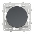 SCHNEIDER ELECTRIC - Va-et-vient Odace Anthracite 10 A - vignette