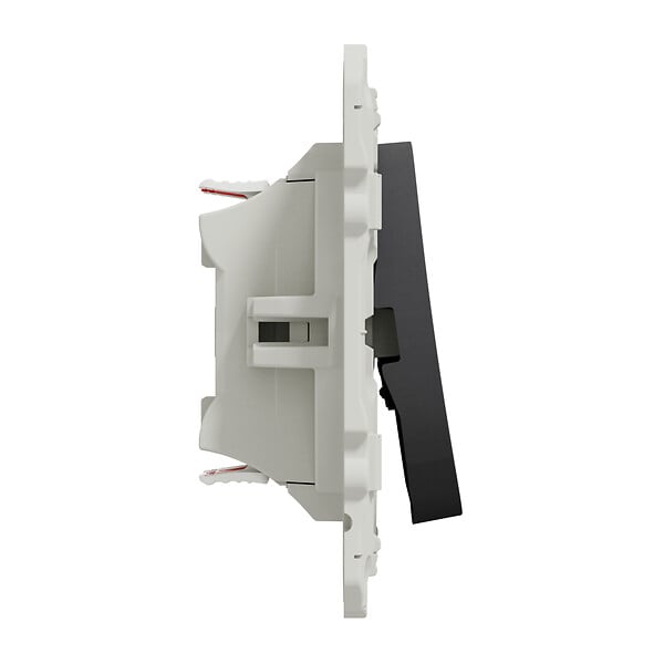 SCHNEIDER ELECTRIC - Double va-et-vient plastique Odace Anthracite 10 AX - large