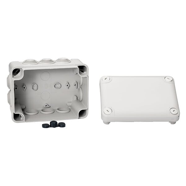 SCHNEIDER ELECTRIC - Boîte dérivation Mureva Box - IP55 - 150x105x80 - Gris - large