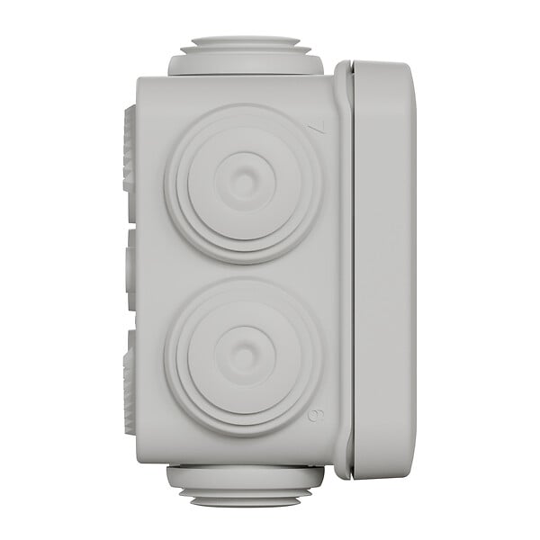 SCHNEIDER ELECTRIC - Boîte de dérivation carrée - Plastique ABS - Mureva Box - Grise - 65x65x45 mm - large