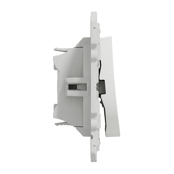 SCHNEIDER ELECTRIC - Interrupteur va-et-vient Odace - Plastique Blanc - 10 A - large