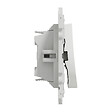 SCHNEIDER ELECTRIC - Interrupteur va-et-vient Odace - Plastique Blanc - 10 A - vignette