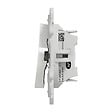 SCHNEIDER ELECTRIC - Interrupteur VMC Odace - Blanc - 2 vitesses - vignette