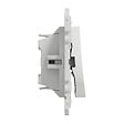 SCHNEIDER ELECTRIC - Interrupteur VMC Odace - Blanc - 2 vitesses - vignette