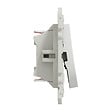 SCHNEIDER ELECTRIC - Double va-et-vient plastique Odace Blanc - vignette
