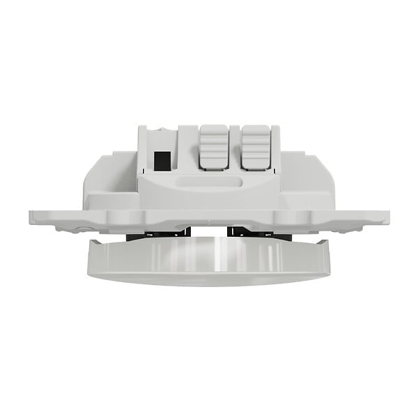 SCHNEIDER ELECTRIC - Bouton poussoir - Gamme Odace - Blanc - 10A - large