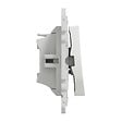 SCHNEIDER ELECTRIC - Bouton poussoir - Gamme Odace - Blanc - 10A - vignette