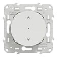 SCHNEIDER ELECTRIC - Interrupteur volet roulant Odace Wiser - Blanc - Zigbee - vignette