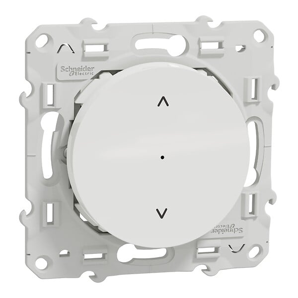 SCHNEIDER ELECTRIC - Interrupteur volet roulant Odace Wiser - Blanc - Zigbee - large