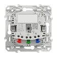 SCHNEIDER ELECTRIC - Prise connectée 2P+T Zigbee 16A Blanc - vignette
