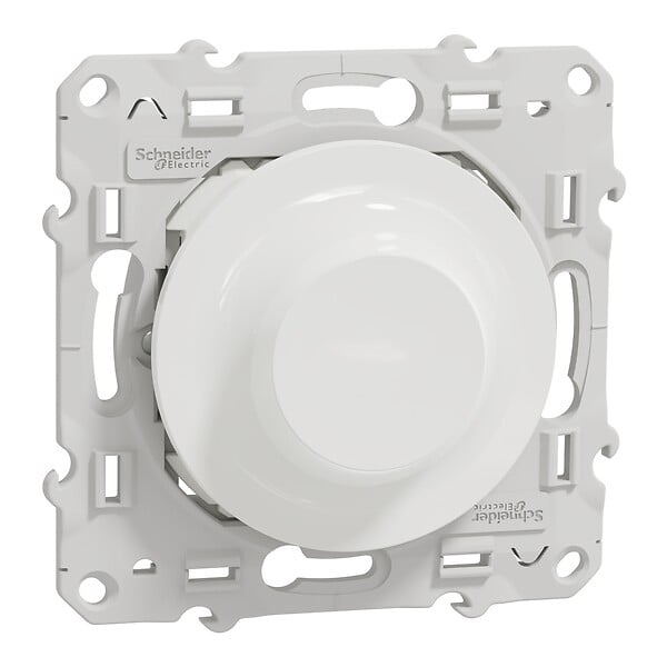 SCHNEIDER ELECTRIC - Variateur rotatif LED connecté - Gamme Odace Wiser - Blanc - Zigbee - large