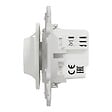 SCHNEIDER ELECTRIC - Variateur rotatif LED connecté - Gamme Odace Wiser - Blanc - Zigbee - vignette