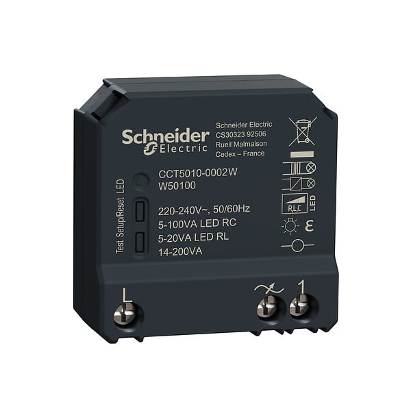 SCHNEIDER ELECTRIC - Micromodule variateur - Zigbee 3.0 - sans neutre - 200W - large