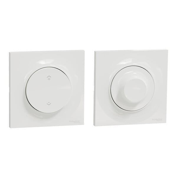 SCHNEIDER ELECTRIC - Kit sans fil variateur lumière Wiser Odace Blanc Zigbee 3.0 - large