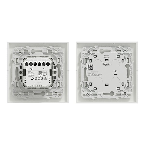 SCHNEIDER ELECTRIC - Kit sans fil variateur lumière Wiser Odace Blanc Zigbee 3.0 - large
