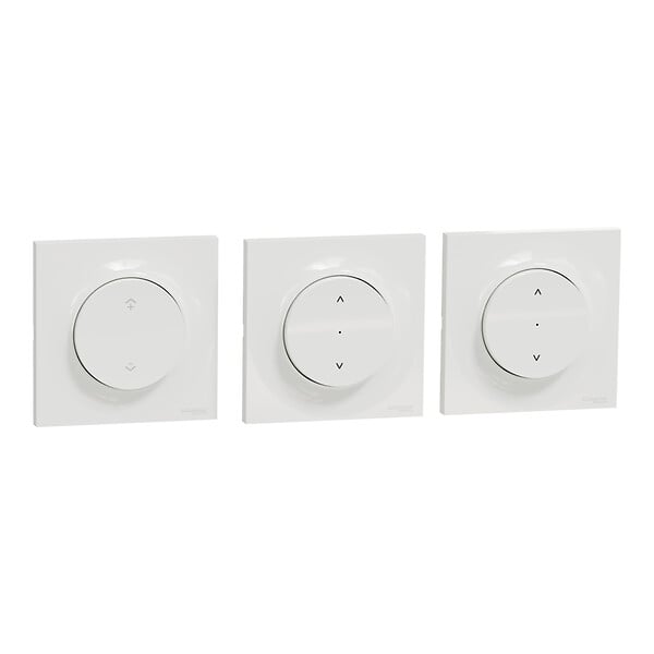 SCHNEIDER ELECTRIC - Kit commande sans fil 2 volets roulants - Zigbee 3.0 - Blanc - large